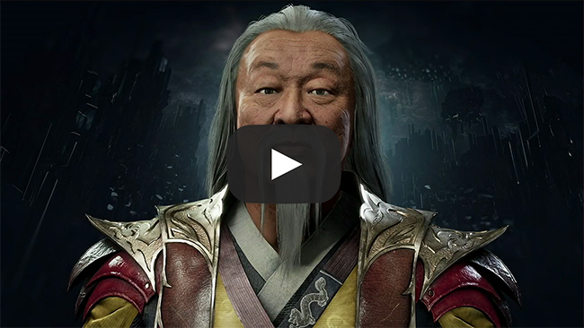 Download The Mighty Shapeshifter Shang Tsung of Mortal Kombat Wallpaper