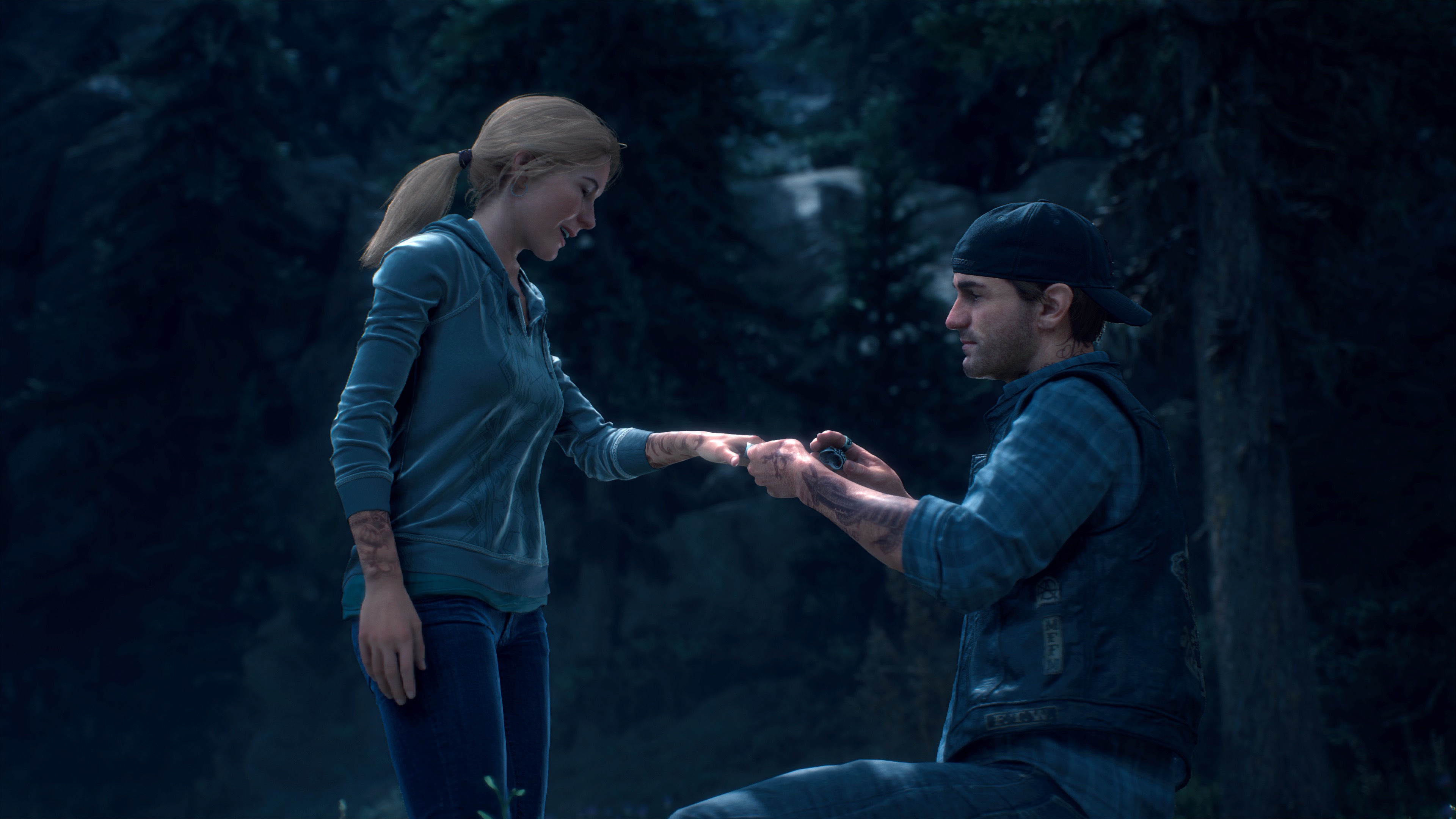 Days Gone sequel would have continued Deacon and Sarah's story